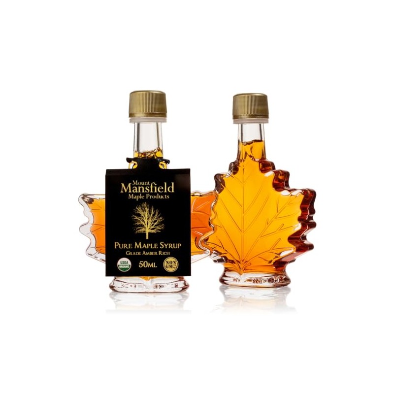 Mansfield Maple Organic Pure Vermont Maple Syrup Wedding Favors Set