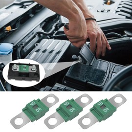 RGOAANC 3PCS AMI/Midi Fuse, 40A High Current Fuse Bolt-on Fuse, Holders and High Current Bolt-on Midi Fuses, Car Accessories MEGA/AMG/ANM Screw Fuse Universal for Cars, Construction Vehicles (40A)