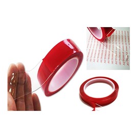 JNK NETWORKS Double Sided mounting Adhesive Tape Removable Heavy Duty(0.4" x 5')