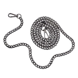 Healifty Handbag Chain Straps Shoulder Replacement Straps Purse Straps for Women Bag Purse Handbags Favourised 1 Piece (Black)