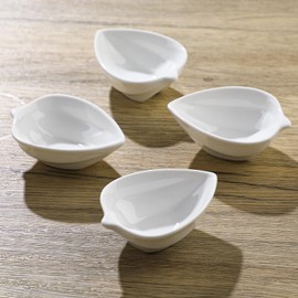 forkmannie Dipping Bowls Ceramic Sauce Dishes Small Bowls for Dips Snack Fruit Dessert (6)
