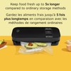 FoodSaver Space Saving Food Vacuum Sealer, Black with 2 Quart