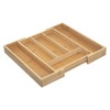 5five Cutlery Tray 6 Compartments Expandable Bamboo
