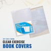 6 Pack 9 X 7 “Clear Exercise Book Covers Strong