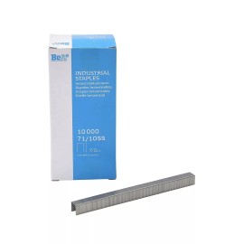 BeA  71/12SS Stainless Steel Staples 1/2" deep 10,000 per box
