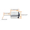 CHANCS Small Motor N20 DC DC Long Shaft 3V-6V 12000-24000RPM
