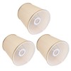 3Pcs Small Lamp Shades Soft Cloth Hand Crafted Safe Design