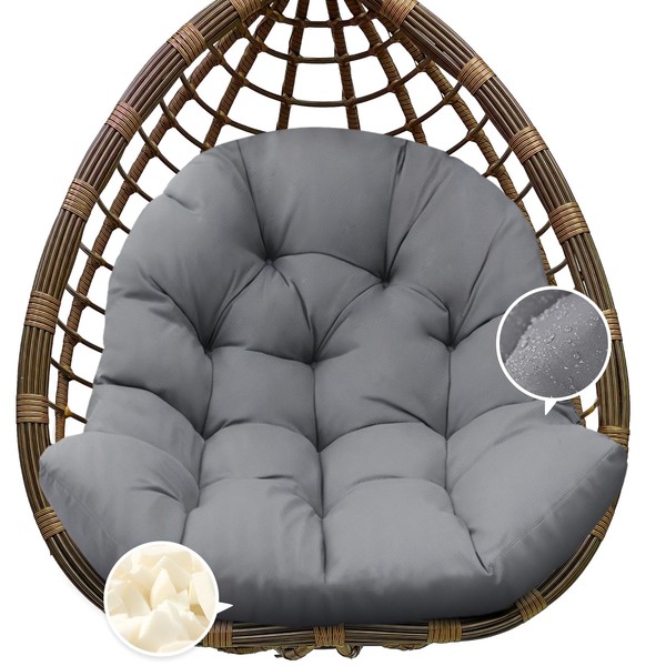 Tycdiose Egg Chair Cushion Replacement, Waterproof Outdoor Hanging Egg Swing