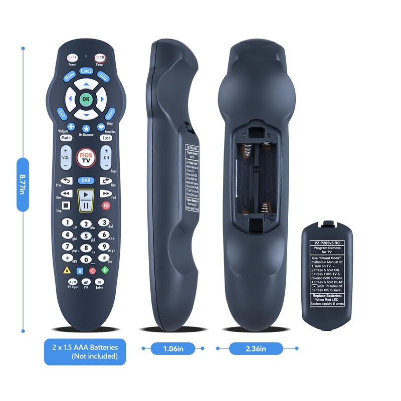 PZL Universal Replacement Compatible with Verizon Fios VZ P265v4 P265v5