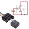 ESUPPORT Car Heavy Duty Relay Switch 12V 30A SPDT 5Pin