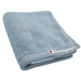 Champion 5065003400 Face Towel, Two-Tone Logo, Gray