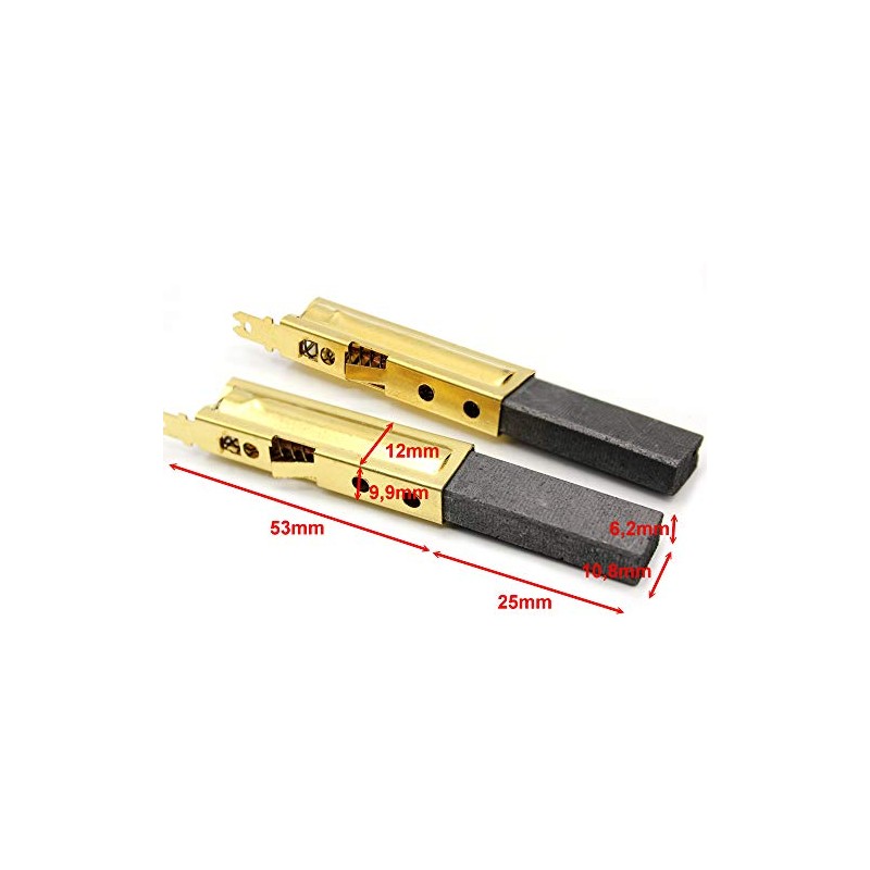 Carbon Brushes for Nilfisk Alto Wap Replaces Type Set C