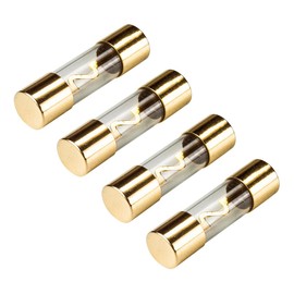 tomzz Audio 5800-014 Car AGU Fuse Glass 70 A 10 x 38 mm Gold-Plated Contacts Pack of 4