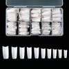 French Acrylic False Nail Tips, 500PCS Fake Nail Shape Artificial