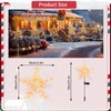 Joysing Solar Christmas Lighting Outdoor Star 2 Pieces 75 LED