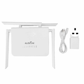 Outdoor 4G LTE CPE Wifi Router with SIM Card Slot 300Mbps Unlocked 4G LTE Modem with 4 5dBi Antennas for America