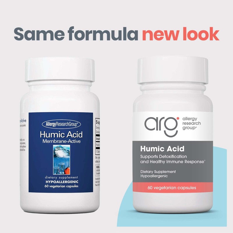 Allergy Research Group Humic Acid Supplement - Immune System Support,