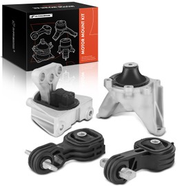 A-Premium 4PCS Engine Motor Mount Transmission Mount Torque Strut Mount Set Compatible with Honda CR-V CRV 2007 2008 2009 2010 2011 L4 2.4L, DOHC Automatic Trans, Replace# 50850SNAA81, 50850SNAA82