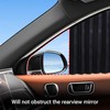Universal Magnetic Track car Sunshade (Back Row Black 2 PCS)