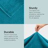 Utopia Bedding 300GSM Fleece Twin Size Bed Blanket [Turquoise, 60x50