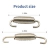 1 Pack 2 Pcs Motorcycle Exhaust Pipe Spring, Exhaust Pipe