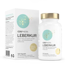 Leber Kur Mariendistel Kapseln hochdosiert