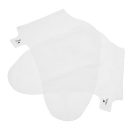 Mikinona 2 Pair Exfoliating Foot Mask Moisturizing Callus Remover for Soft Feet Care Gentle Peeling Treatment with Rose Extract No Scrubbing Smooth Skin