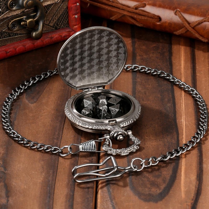 Dragon Pocket Watch Shell Case | Dragon Pattern Case Role