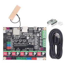 3D Printer Motherboard ESP32 240MHz MCU Control Board with 5Pcs A4988 Stepper Motor Driver DC12‑24V