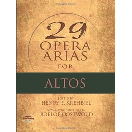 Twenty-Nine Opera Arias for Altos (Dover Vocal Scores)