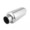 KEEPDSGN 3" Inlet/3" Outlet Exhaust Muffler Resonator Deep Tone For