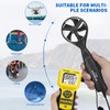 INFURIDER YF-846A Pro Anemometer,Handheld Wind Speed Meter Gauge Measures Wind