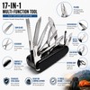 17-in-1 Multi-Tool Pocket Knife for Outdoor Use – Compact Folding
