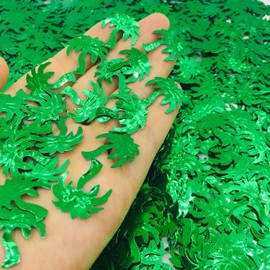 Palm Tree Confetti Leaf Confetti-Summer Party Decorations Tropical Breeze Confetti 1.5 oz