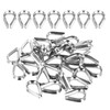 sourcing map Rope Thimble 3/16"(4mm) Diameter M4 Stainless Steel Wire