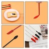 SAVITA Spatula and Spoon Sets Silicone, 2pcs Telescopic Spatula 2pcs