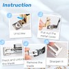 Kalevel Adjustable Acrylic Nail Clipper Stainless Steel Nail Tip Cutter
