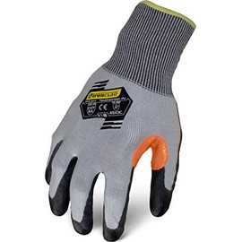 Ironclad Command Touchscreen Knit PU Glove; Touchscreen Infused Palm, A4 Cut Resistant, Polyurethane Palm Coating, Sized XS, S, M, L, XL, XXL, KKC4PU-04-L, Large