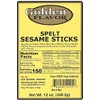 Golden Flavor - Spelt Sesame Sticks - 12oz bags (5