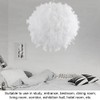Feather Pendant Droplight Hanging Lamp for Living Room Exhibition Hall