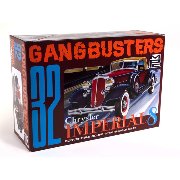 MPC 1932 Chrysler Imperial "Gangbusters" 1:25 Scale Model Kit