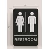 Headline Sign 9006 Women and Men’s Restroom ADA Sign with