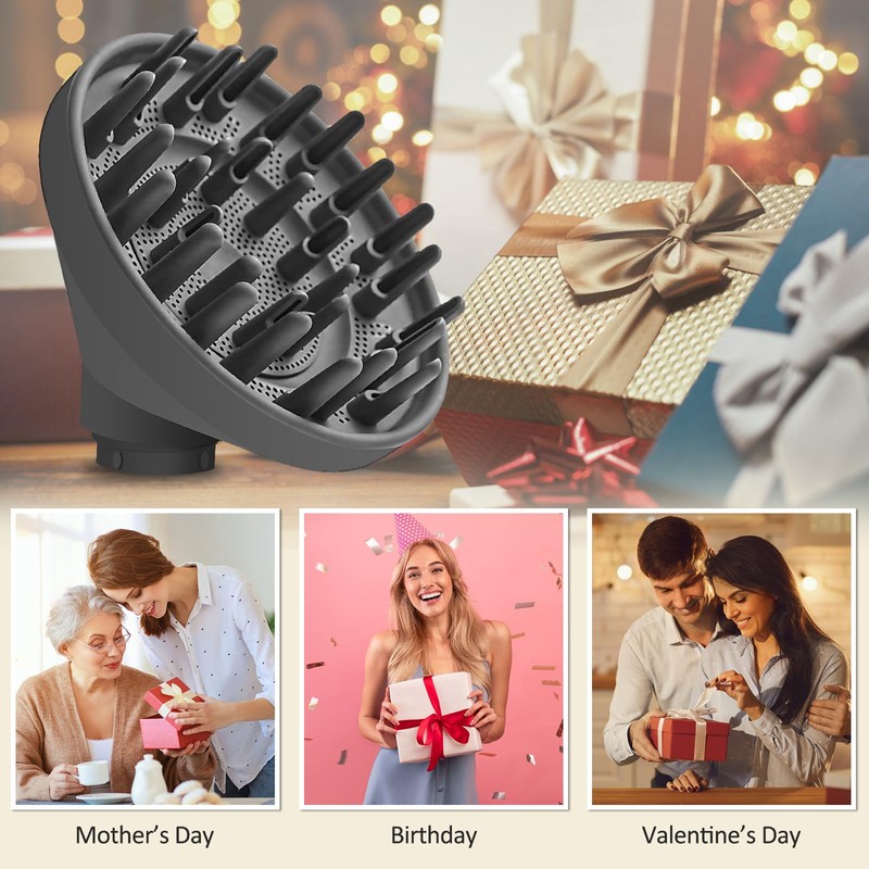 Diffusordüse für Dyson Airwrap Aufsätze, Upgrade Diffusor Attachment für Dyson