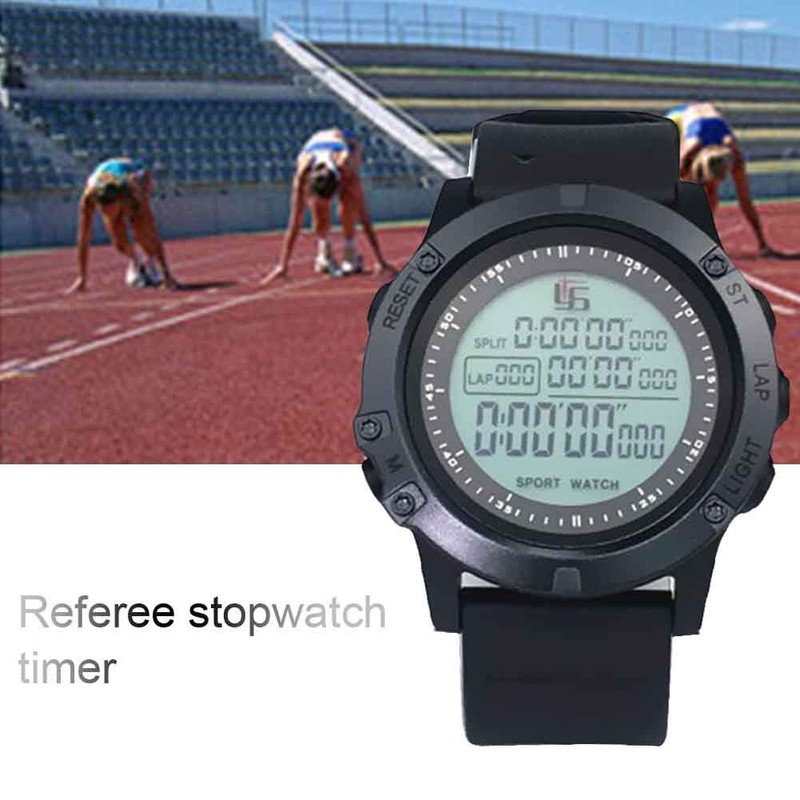 Digital Soccer Stopwatch, Referee Countdown Timer, Football Match Game Timer