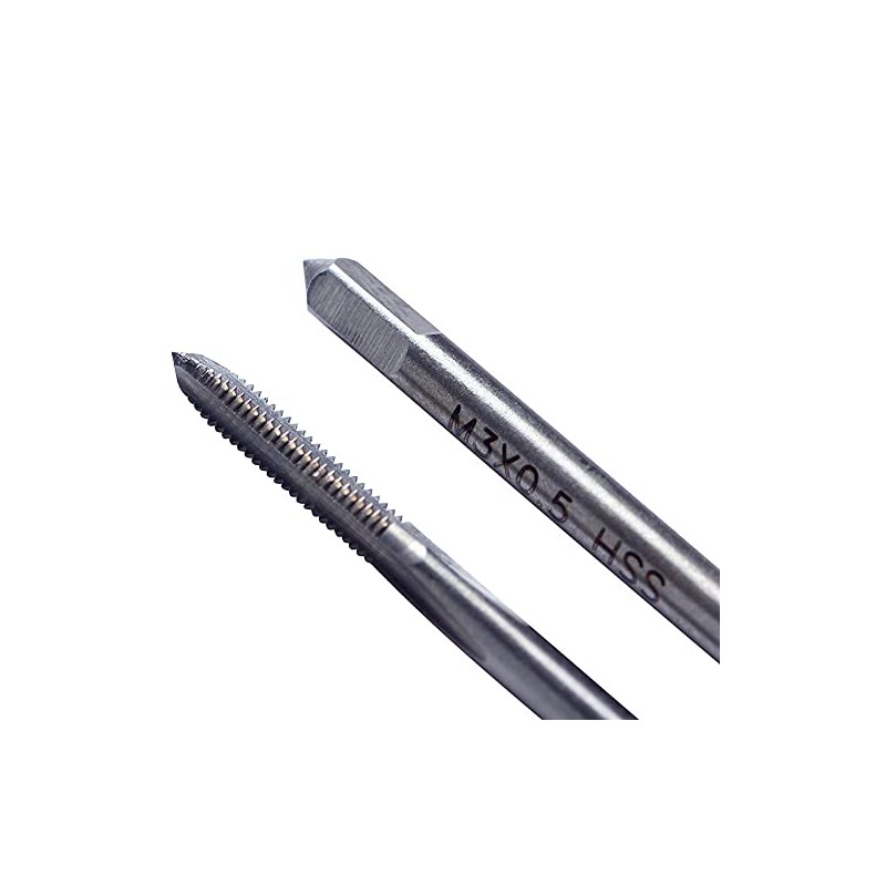 TSUCIA 10 Pcs Tap Threading Tap Set Screw Hand Tap