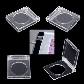 KIBBEH 4 Pcs Diamond Painting Accessories Light Pad Switch Cover,Power Button Cover Light Switch Cover Guard,Button Protection to Prevent Accidental Touch for Pc Home Appliance Touch Switch.