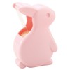 Nichiban CT15UBP-5P Cellotape Rabbit Tape Cutter, 5 Pieces, Baby Pink