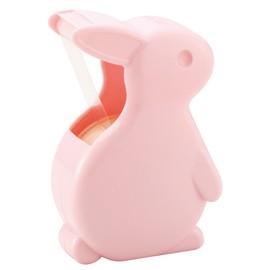 Nichiban CT15UBP-5P Cellotape Rabbit Tape Cutter, 5 Pieces, Baby Pink