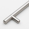 GlideRite Hardware 5012-228-SS-1 Solid Handle Bar Pulls, 1 Pack, 9"