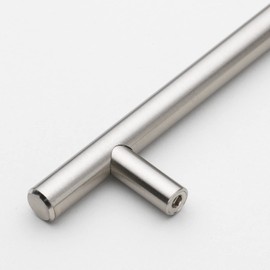 GlideRite Hardware 5012-228-SS-1 Solid Handle Bar Pulls, 1 Pack, 9" x 12", Stainless Steel